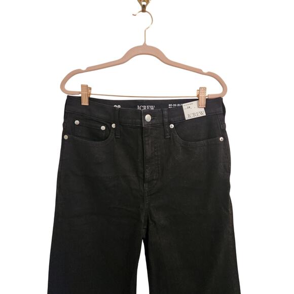 NWT J. Crew Slim-Wide Jean Black 28 - Picture 6 of 12